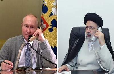 پوتین سال نو را به رئیسی تبریک گفت
