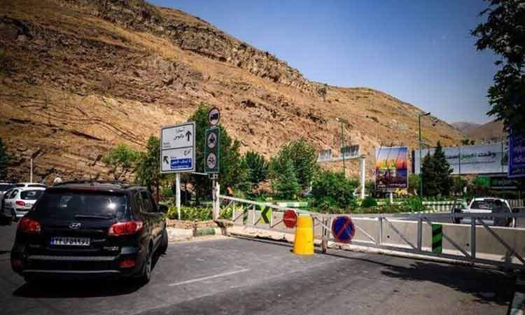 جاده چالوس به سمت شمال یکطرفه شد