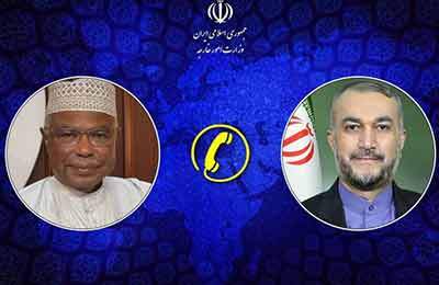 گفتگوی امیرعبداللهیان و دبیرکل سازمان همکاری اسلامی