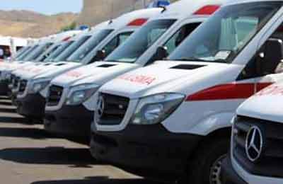 اعزام ۸ آمبولانس به محل سانحه بالگرد حامل رئیس جمهور