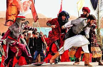زیباترین نوع نمایش آیینی جهان  ولی پر از معنا و مفهوم