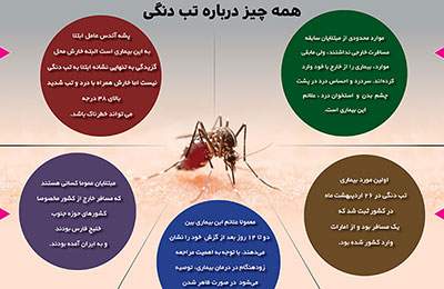 همه چیز درباره تب دنگی / اینفوگرافی