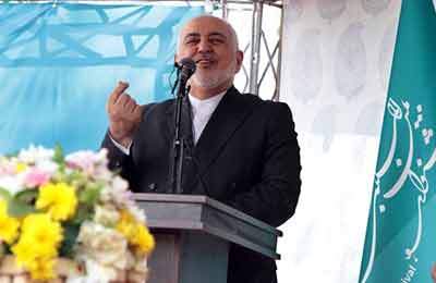 ظریف: ایران تا شما مردم را دارد هیچ‌گاه ضعیف نخواهد بود
