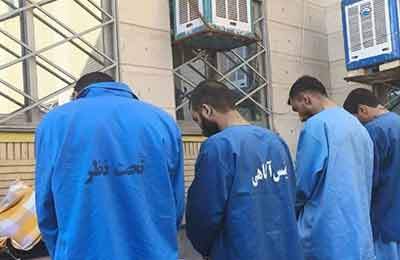 انهدام باند سرقت مسلحانه منازل پایتخت