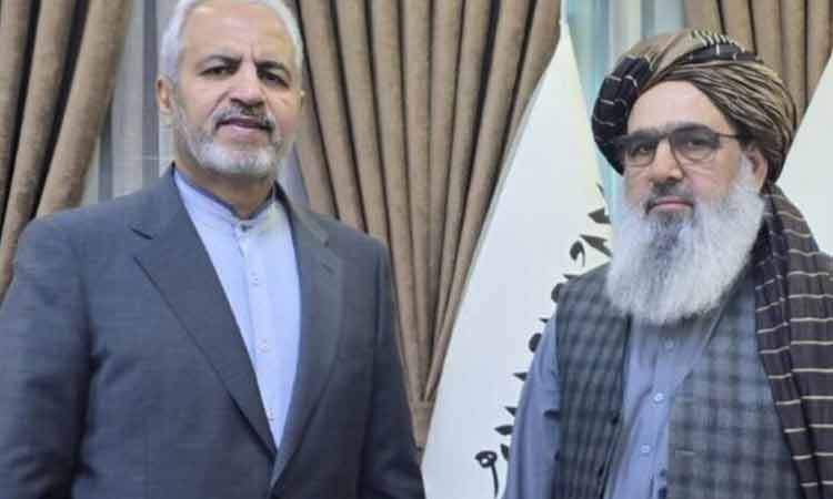 دیدار سرپرست سفارت ایران در کابل با یک مقام طالبان