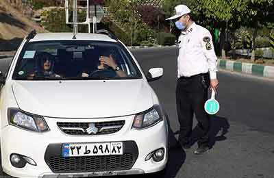 توقیف خودروهای با خلافی بالای ۵ میلیون در نوروز