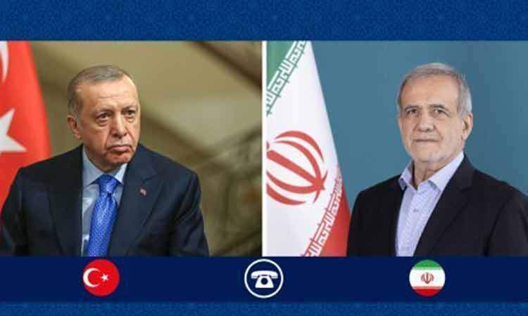 تماس تلفنی اردوغان با پزشکیان