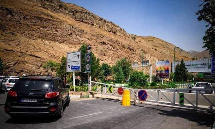 اعمال محدودیت‌های ترافیکی در محور چالوس