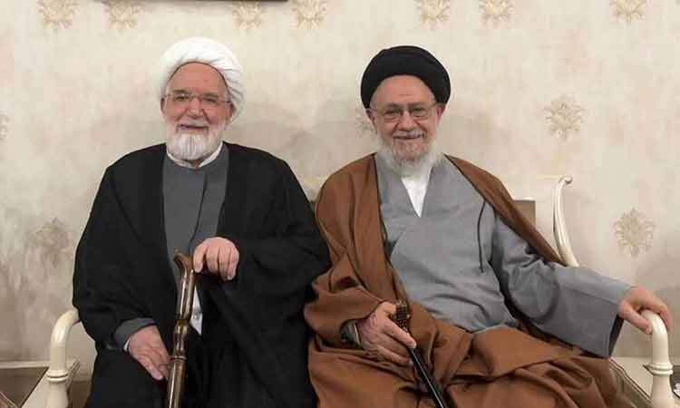 دیدار موسوی خوئینی‌ها با مهدی کروبی