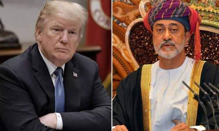 ترامپ و سلطان عمان درباره مذاکرات ایران و آمریکا گفت‌وگو کردند