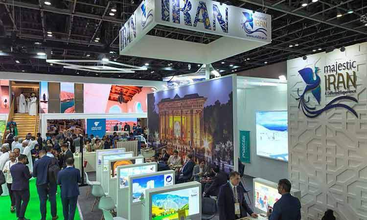 غرفه ایران در نمایشگاه بین‌المللی «بازار سفر عربی» افتتاح شد