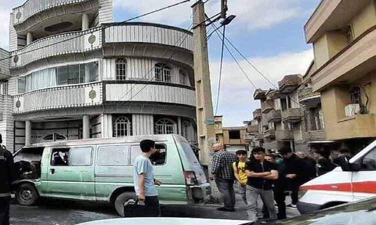 فوت یکی از دانش‌آموزان حادثه آتش‌سوزی سرویس مدرسه در ارومیه