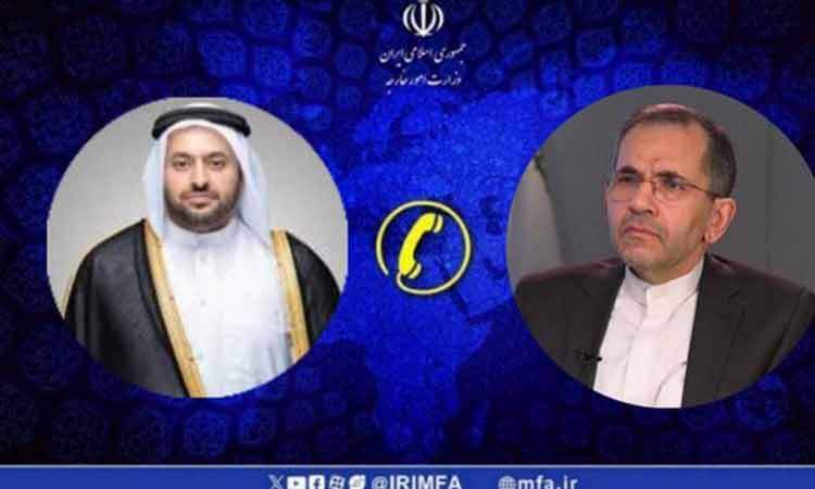 قدردانی تخت روانچی از نقش‌آفرینی سازنده قطر در کمک به جلوگیری از تشدید ناامنی‌ها در منطقه