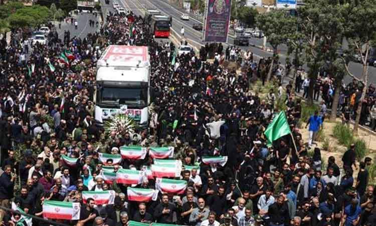 مردم در مراسم تشییع اقتدار ملی پیام وحدت و استقامت را صادر کردند