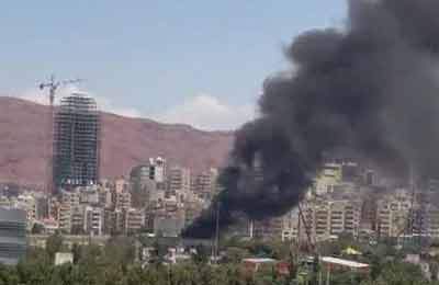 آتش‌سوزی دستگاه رنجر در یک شهربازی تبریز