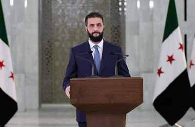احمد الشرع: سوریه از جنگ نمی‌ترسد و آماده جنگیدن است