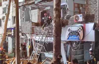 انفجار مهیب در رشت با دست‌کم ۱۳ مصدوم