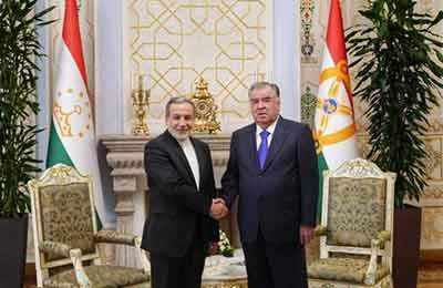 دیدار عراقچی با رئیس‌جمهور تاجیکستان