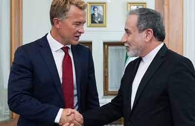 دیدار دیپلمات ارشد نروژی با عراقچی