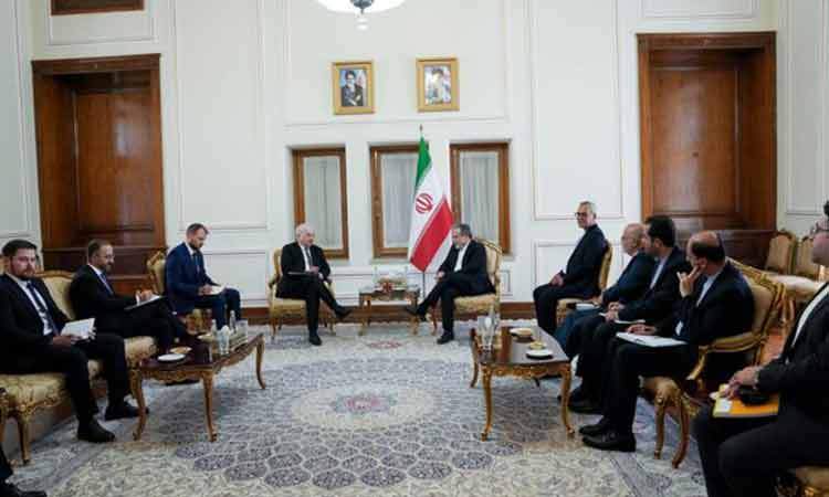 دیدار دیپلمات ارشد روسیه با عراقچی