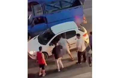 واکنش پلیس به فیلم تیراندازی در چالوس