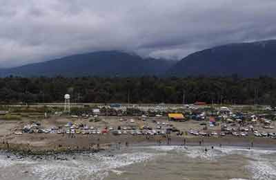 خطر بیابانی شدن سواحل دریای خزر با پس روی دریا/