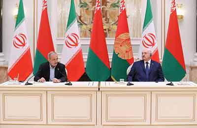 جمهوری اسلامی ایران برای گسترش روابط با بلاروس هیچ محدودیتی قائل نیست