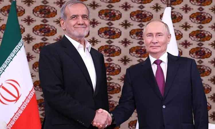 گفت‌وگوی پزشکیان و پوتین درباره وضعیت برنامه هسته‌ای ایران