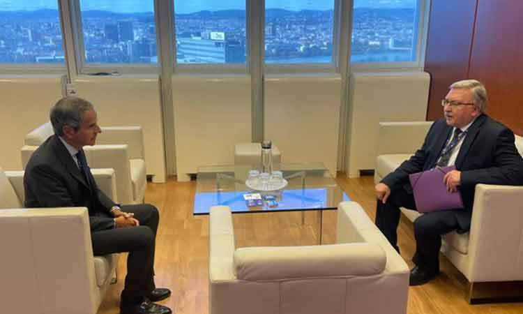 اولیانوف با گروسی درباره ایران رایزنی کرد