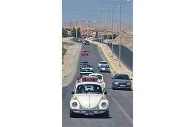 تور و گردهمایی خودروهای تاریخی و کلاسیک در مسیرهای گردشگری کاشان برگزار شد