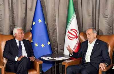 رئیس جمهور در دیدار رئیس شورای اتحادیه اروپا: مسئول وضعیت فعلی کسانی هستند که از توافق برجام خارج شدند