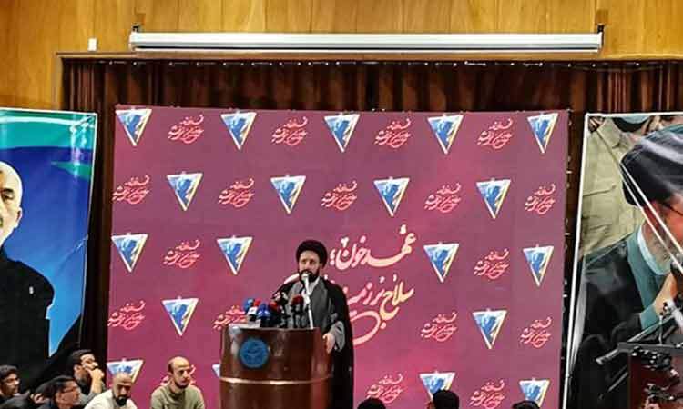 سید علی خمینی: هدف اسرائیل تغییر نظام بود اما شکست خورد