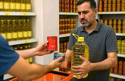 افزایش سرسام‌آور دلار، روغن را از پشت پیشخوان سوپرمارکت‌ها حذف کرد